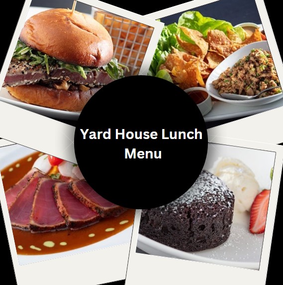 Yard House Lunch Menu With Prices